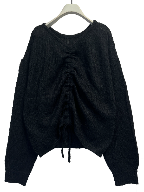 select shop Amitie / CHIGNON 26SS1ご予約 ｼｱｰﾙｰｽﾞﾄﾞﾛｽﾄﾆｯﾄ